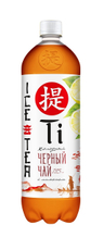 Холодный чай Ti черный со вкусом лимона, 1.25л