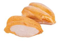 Грудка куриная Торес на кости копчено-вареная, ~300г