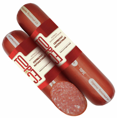 Колбаса Торес сервелат мускатная варено-копченая, ~660г