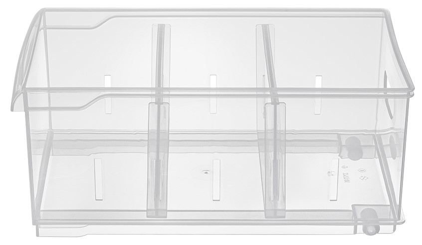 Контейнер для хранения Econova Rolly на роликах 5л, 16.8 x 30.5 x 12 ...
