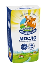 Масло сливочное Коровка из Кореновки крестьянское 72.5%, 170г