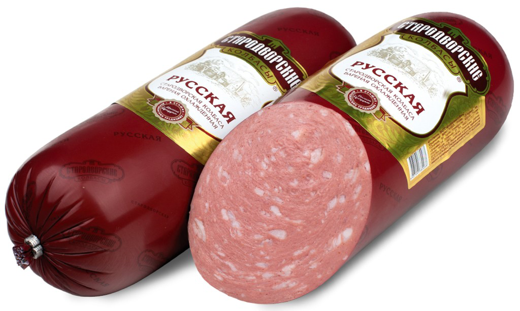 Колбаса Стародворье Русская сырокопченая, ~1.3кг купить с доставкой на ...