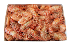 Креветки Морской Дракон Гренландская 70/90 варено-мороженая, ~5кг