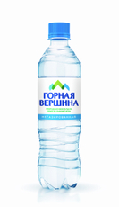 Вода Горная вершина питьевая негазированная, 500мл