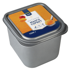 METRO Chef Десерт взбитый замороженный сорбет Манго, 1.5кг