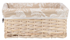 Корзина для хранения Natural House прямоугольная бежевая, 40 x 31 x 17см