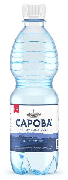 Вода Сарова минеральная негазированная, 500мл