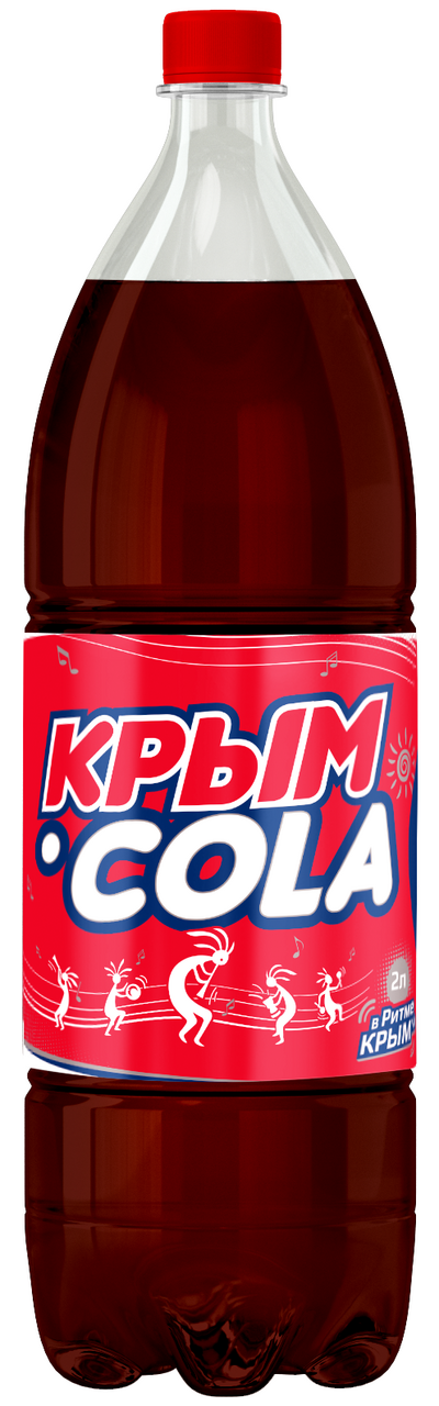 Напиток Крым Кола газированный, 2л x 6 шт