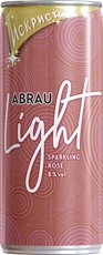 Напиток игристый Абрау Дюрсо Light розовое полусладкое, 0.25л