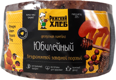 хлеб Рижский хлеб Юбилейный заварной подовый бездрожжевой, 205г