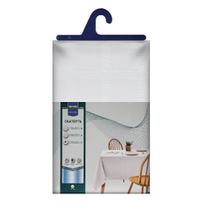 METRO PROFESSIONAL Скатерть белая в клетку, 220 х 240см