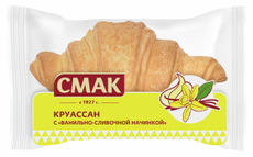 Круассан Смак с ванильно-сливочной начинкой, 60г