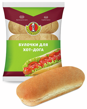 Булочки для хот-догов Первый хлебокомбинат 150г