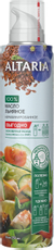 Масло-спрей льняное Altaria нерафинированное, 250мл
