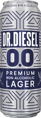 Пиво Doctor Diesel Премиум лагер светлое безалкогольное, 0.43л