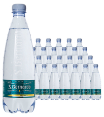 Вода San Bernardo Frizzante Premium природная питьевая газированная, 500мл x 24 шт