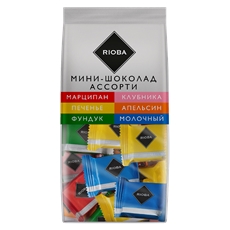 RIOBA Мини-шоколад Ассорти 6 вкусов, 800г