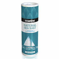 Соль морская Setra пищевая мелкая йодированная, 250г