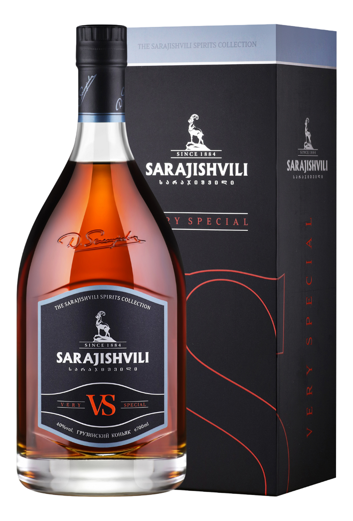 Изображение товара Коньяк Sarajishvili VS 6 лет 0.7л в подарочной упаковке