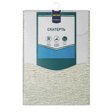 METRO PROFESSIONAL Скатерть однотонная ПВХ серая, 100 х 140см