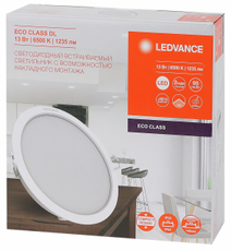 Светильник точечный Ledvance Экокласс 6500 К IP44 Led 13Вт