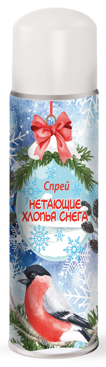 Спрей Нетающие хлопья снега, 250мл