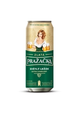 Пиво Prazacka Zlata светлое, 0.5л