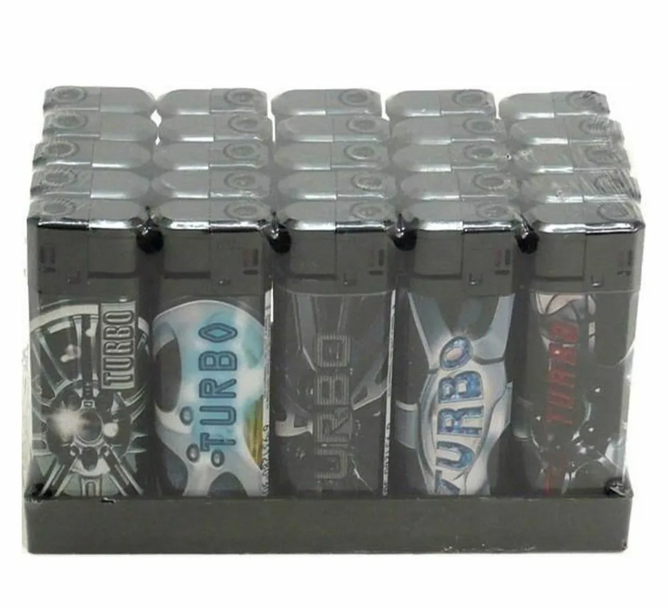 Зажигалка Luxlite Турбо U-82, 25 шт