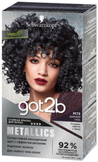 Краска для волос Got2b Metallics Permanent Color M73 Дымчатая сталь, 143мл