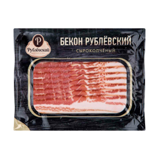 Бекон Рублевский сырокопченый нарезка, 150г