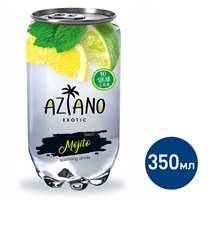 Напиток Aziano Мохито газированный, 350мл