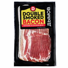 Бекон Дымов Double Smoke сырокопченый, 350г