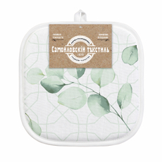 Прихватка Самойловский текстиль Эвкалипт хлопок, 20 х 20см