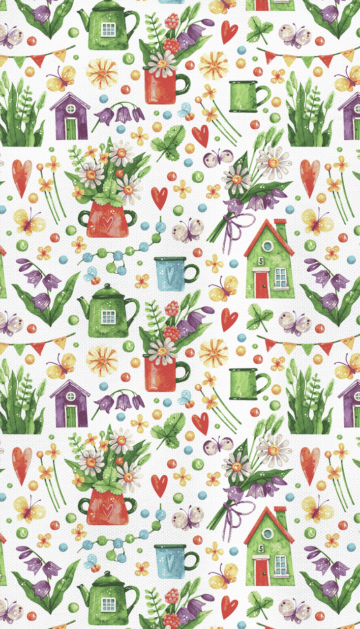 Полотенце кухонное Самойловский текстиль Сад, 40 х 70см