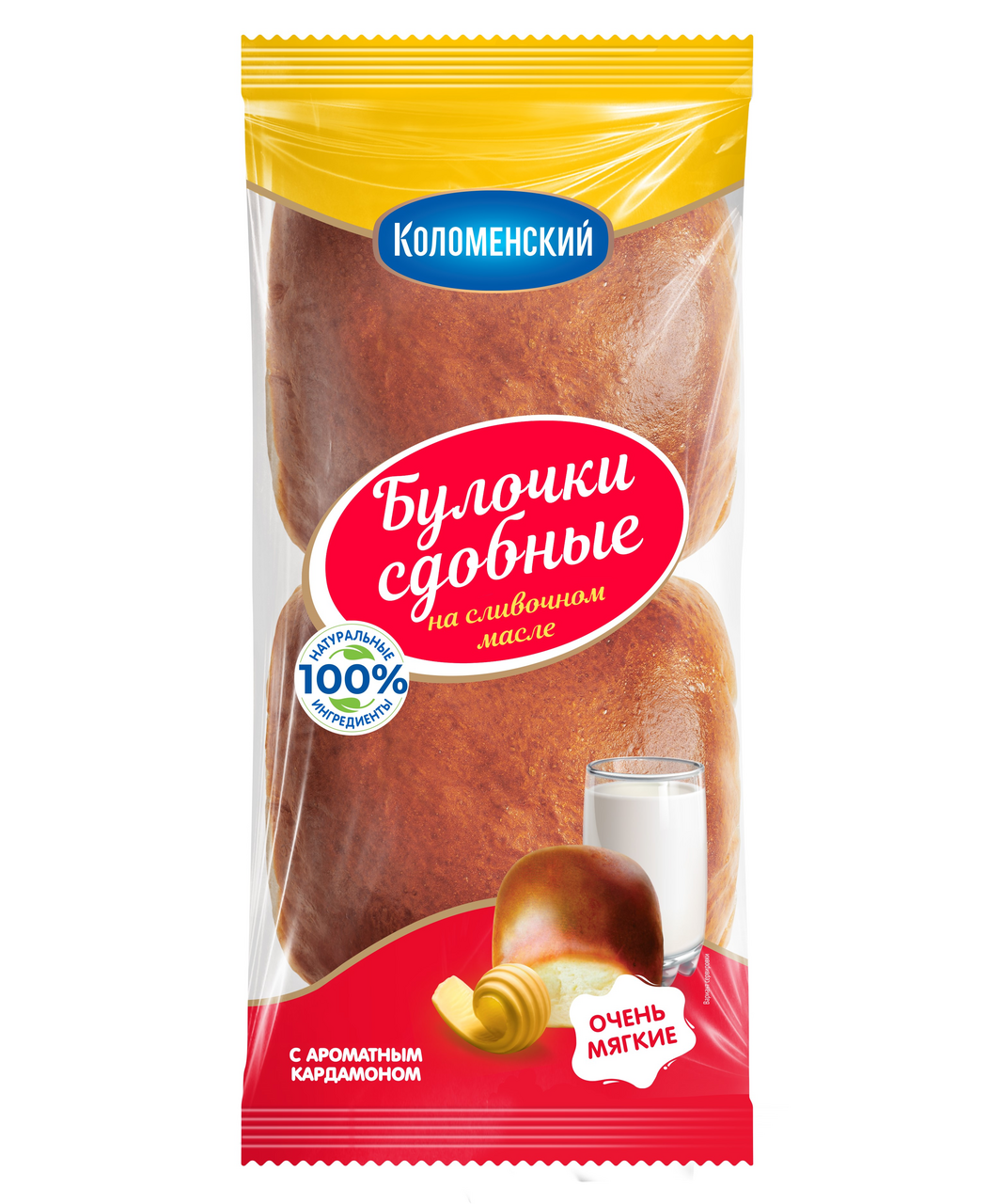 Булочки Коломенское сдобные с кардамоном, 200г