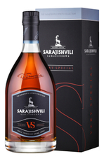 Коньяк Sarajishvili VS 6 лет в подарочной упаковке, 0.5л