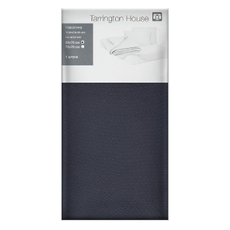 Tarrington House Наволочка графит на молнии трикотаж, 50 x 70см