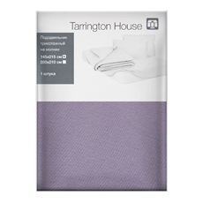 Tarrington House Пододеяльник лиловый трикотаж на молнии, 145 x 215см