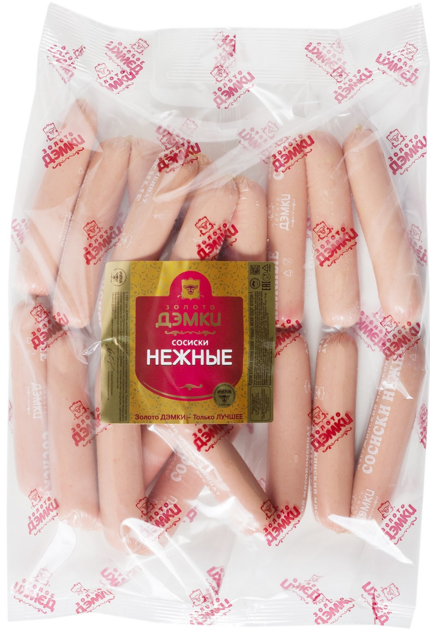 Сосиски Дэмка Золото Дэмки Нежные, ~1.58кг