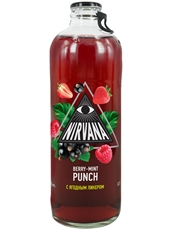 Напиток газированный Nirvana ягодно-мятный панч, 330мл