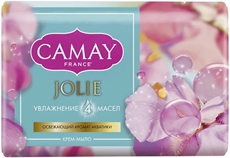 Мыло туалетное Camay Jolie Увлажнение 4 масел, 85г
