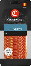 Колбаса Casademont Chorizo полусухая сыровяленая нарезка, 70г