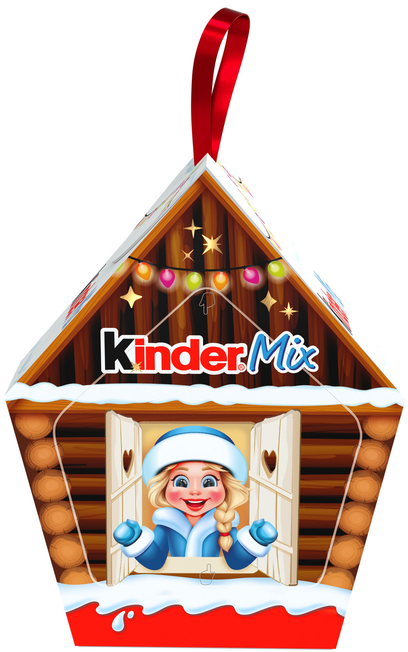 Набор конфет подарочный Kinder Mix Кормушка для птиц, 99.7г