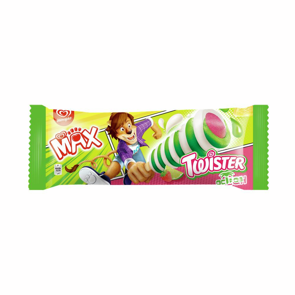 MAX Twister мороженое эскимо фруктовый лед детский Остров 67 гр купить ...