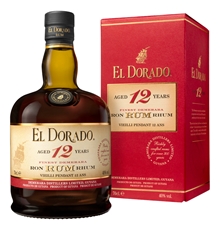 Ром El Dorado 12 лет в подарочной упаковке, 0.7л