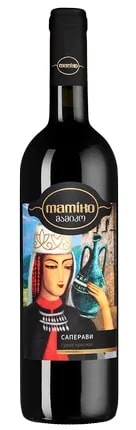 Изображение товара Вино Алазанская Долина Mamiko Саперави красное сухое 0.75л