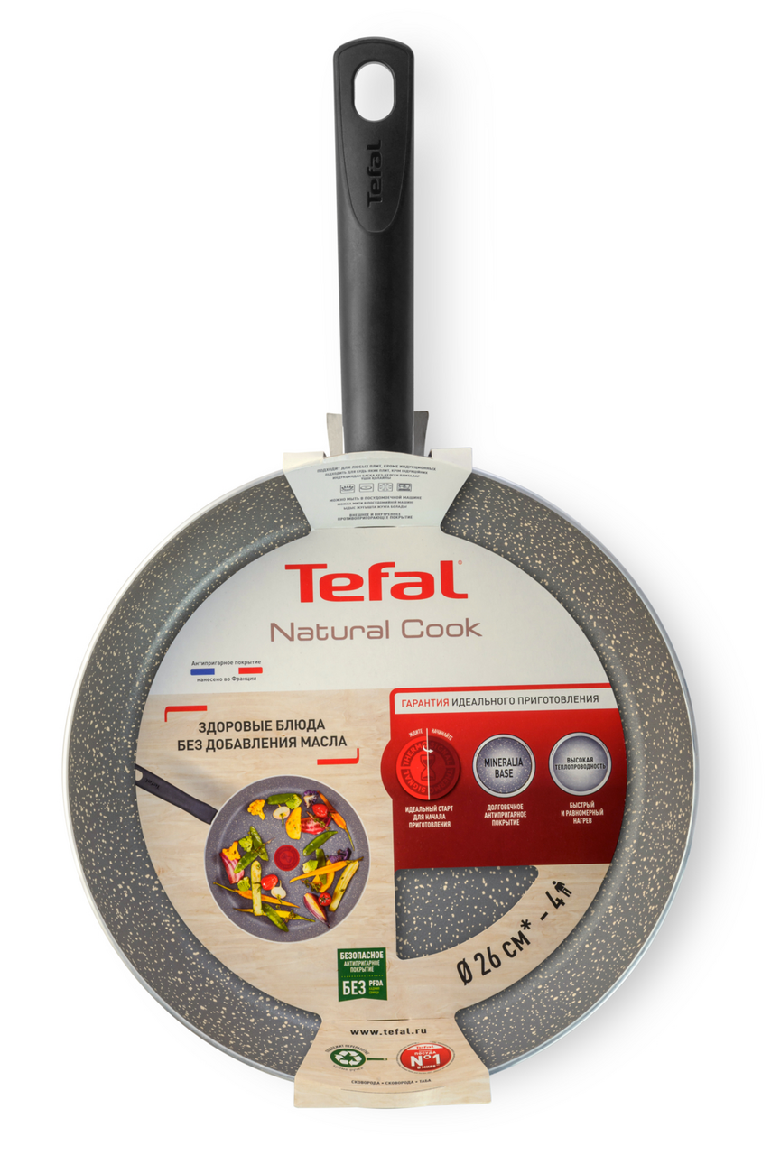Изображение товара Сковорода Tefal Natural Cook, 26см