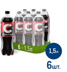 Напиток Очаково Cool Cola Zero газированный, 1.5л x 6 шт