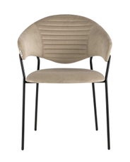 Стул Алексис велюр капучино