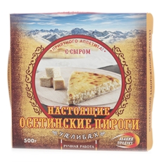 Пирог Алания продукт Осетинский с картофелем и сыром замороженный, 500г